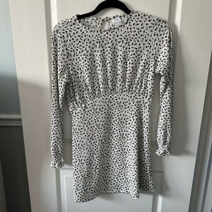 Zara Girls Floral Long Sleeve Dress - Size Girls 11-12